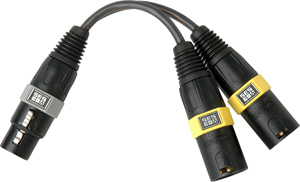 Sescom SES-AES-EBU-Y Impedance Matching AES/EBU Y Splitter Cabl
