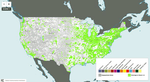 FCC Coverage Map