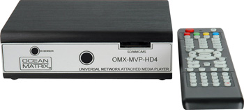 Ocean Matrix Professional Universal Media Player with HDMI 1080p w/ 500GB Drive