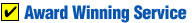 Award Winning Service