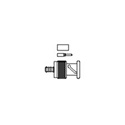 RG6 Cable Amphenol Model 031-70000 75 Ohm BNC Male Connector (.295 MAX)