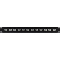 TecNec 12 & 24 Point VGA Feedthru Patch Panels