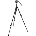 Manfrotto 190XDB Tripod plus 128RC Micro Fluid Head