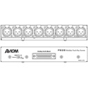 Aviom 28-XF-DB Analog Module for PB28; 8 Female XLRs Front to 1 DB25 Rear