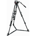 Manfrotto 504HD-546GBK Midi Twin System (GS) Tripod