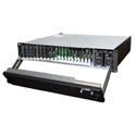 Cobalt Digital 8321-C 20-Slot openGear 2RU Frame with Fans and Metal Plates on Rear I/O - Includes one PS-8300 Power Supply