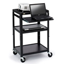 Bretford A2642NS Adjustable Multimedia Cart