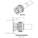 ADC BNC-13 75 Ohm BNC Plug Connector
