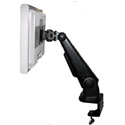 Table Mount LCD Flat Panel Monitor Mount With VESA Plate And Table Clamp - Black