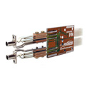 AVP AM-B-NN-E03 Dual Bantam Module; 3 Pin EDAC; No Normal (Green)