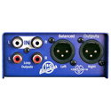 ARX IB-2 Audibox ISO De-Balancer Stereo XLR Balanced to Unbalanced RCA