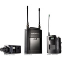 1800 Series UHF Single Channel Camera Mount Wireless Systems