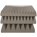 16 x 16 x 3 Inch Thick Blue UL94 Acoustic Blade Tiles