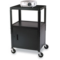 Bretford CA2642 42in High Adjustable AV Cabinet Carts
