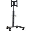Chief MFC6000B 4-6 Foot High Flat Panel Mobile Cart for 30-55 Inch Displays