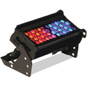 Chroma-Q CHCF12NFRGBA Color Force 12-Inch 2400K Lumen RGBA LED Light - Black