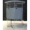 Clearsonic IPJL IsoPac J Light Grey Vocal and Instrument Isolation Booth