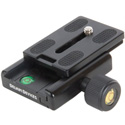 Delkin DDMOUNT-AC-QKRLS DSLR Quick Release Plate for the Fat Gecko Camera Mount