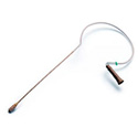 Countryman E6DW6T2SL E6 Directional Earset for Shure; TA4F; Tan; 2mm; Speaking and Vocals