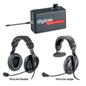 Digicom Four Person Wireless Intercom System with Pro-Line Headsets