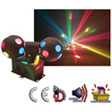 Eliminator E-111 Cosmo Balls Rotating Mult-Colored Beams