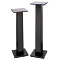 Raxxess ESS Speaker Stands w/14in Shelf