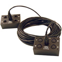 ETS InstaSnake PA202 Series 4-Channel Phantom Power Compatible CAT5 XLR Audio Baluns