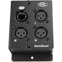 ETS PA205 Series 3-Channel InstaSnake Phantom Power Compatible XLR Audio Baluns