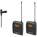 Sennheiser EW 112P G3 Portable Receiver Wireless Mic Systems with ME 2 Omni Lavalier and 1680 Tunable UHF Frequencies