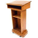 Executive Wood Senator Red Oak Lectern