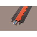 Guard Dog Low Profile-2 Channel with Standard Ramps. Orange Lid/Black Base