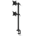 Bentley Mounts D600 Vertical Dual Monitor Stand for 13-24 Inch Screens