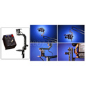 Glidecam Vista Head Remote Pan/Tilt w/remote for up to 20 lb Cameras