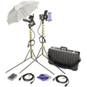 Lowel GO-92Z VIP GO Kit with 2 Pro-Lights & Stands