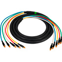 5-Channel HDTV High Conductance Silver Component Video Snake