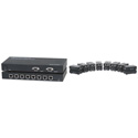 KanexPro VGAEXTX8 1x8 VGA w/Audio Splitter / CAT5 Extender System (Trans & 8-Rec)