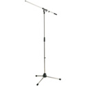 K&M 210/2 Microphone Stand - Nickel