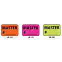 1x1.5 Warning Label 1000 Pk Orange (Master #)