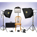 Lowel Rifa Small Triple Soft Kit with TO-83 Case