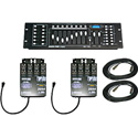 Lightronics SB-02 DMX System In A Box With 2 SD-4102 Dimmers