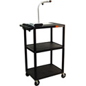Luxor LP Series 42in High Molded AV Carts