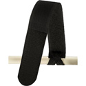 Rip-Tie M-07-EET-BK EconoWrap w/Elastic Band 3/4x7 In.; 20-Pack; Black