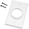 Single Gang 1.375in Diameter Wireport Cable Pass Through Plates
