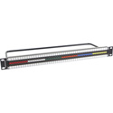 Switchcraft MMVP DIN 1.0/2.3 Patchbay 2x48 Normalled & Terminated - 1RU