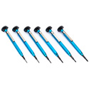 Moody 6 Pc. Slot/Phil/Screw Extractor Combo Reversible Driver Set