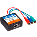 MuxLab 500058 VideoEase Component Video/Stereo Audio Balun
