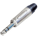 Neutrik X Series 3-Conductor TRS 1/4 Inch Phone Plug Connectors