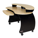 OmniRax NOVA Compact A/V Desk