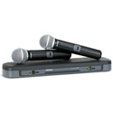 Shure PG288/PG58 UHF Dual Handheld Wireless Microphone System