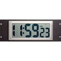 Rackmount Extra Large Digital LCD Studio Clock 4RU